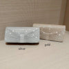 Gold Silver Evening Bag Women Elegant Fashion Banquet Clutch Chain Shoulder Bags Luxury Purse Female Wedding Party Bags