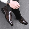 Men Shoes Formal Fashion Business Dress Slip On Dress Shoes Mens Oxfords Footwear High Quality Leather Shoes For Men Loafers