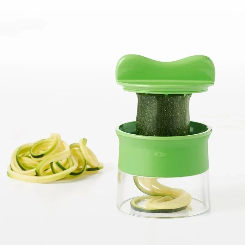 Rotary Grater Handheld Fruit and Vegetable Slicer Adjustable Spiral Grater Multi-function Cutter Salad Tools Kitchen Accessories