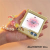 Cute Korean 3D Candy Color Stars Pearl Bracelet Yellow Solid Case for Samsung Z Flip6 5 5G Z Flip5 Zflip6 Zflip5 Z Flip 5 Cover