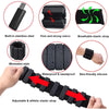 1 Pair Adjustable Wearable Wrist & Ankle Silicone Bracelet Weight-Bearing Wristband Workout Resistance Weights weight training