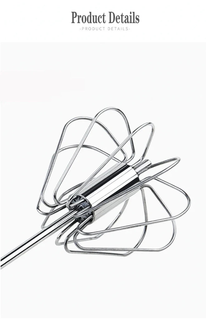 Hand Pressure Semi-automatic Egg Beater Stainless Steel For Molds For Hotcakes Salt Shaker Kitchen All New Items Coffee Makers