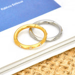 Load image into Gallery viewer, G23 Titanium Nose Ring CZ 16G Hinged Segment Ear Cartilage Tragus Earrings Helix Daith Hoop Septum Clicker Piercing Jewelry 1pcs
