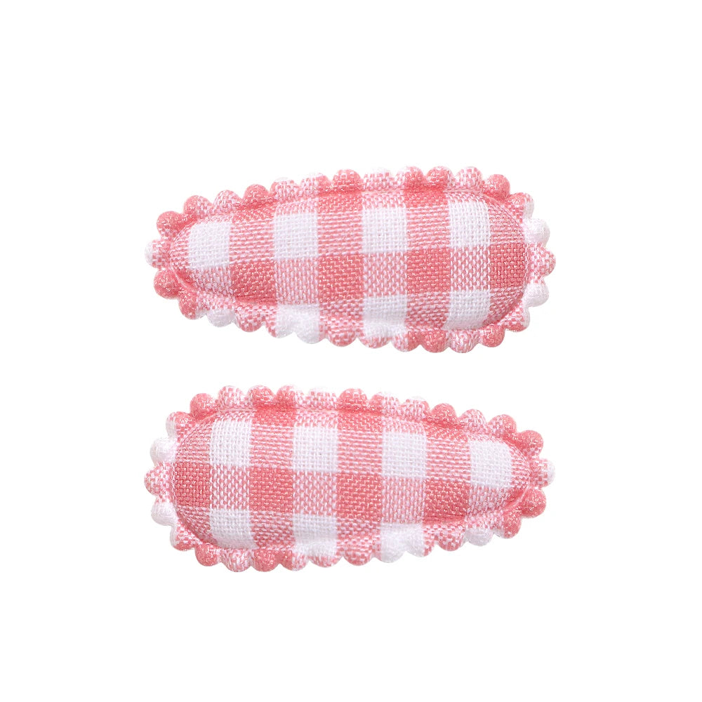 6Pcs Kids Mini Print Waterdrop Shape BB Hair Clip Cute Hair Accessories Hairpin Side Girls Hairgrip Barrette Children Headwear