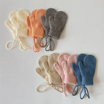 Load image into Gallery viewer, Wool Baby Winter Gloves Candy Color Halter Kids Mittens for Children Girls Boys Accessories Warm Knitted Kids Gloves 1-4Y
