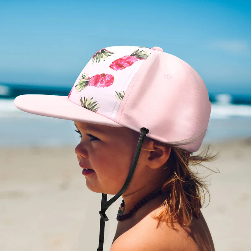 Summer Baby Cap Quick-dry Beach Kids Sun Hats for Girls Boys Accessories Adjustable Snapback Hat Children Baseball Caps 6M-10Y