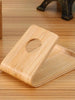 Creative Solid Wood Phone Holder Universal Mobile Desktop Stand Multifunction Tablet Stand Charging Stand Wooden Base