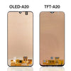 6.4'' AMOLED For Samsung A20 A205 SM-A205F A205FN LCD Display Touch Screen With Frame Digitizer Assembly