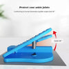 Mini Foot Trainer Stepper Aerobic Leg Workout Portable Fitness Sport Equipment Foldable Static Pedal Movement for Leg Therapy