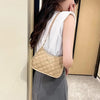 Shoulder Bag Sling Bag for Women Canvas Style PU Leather Black Brown White