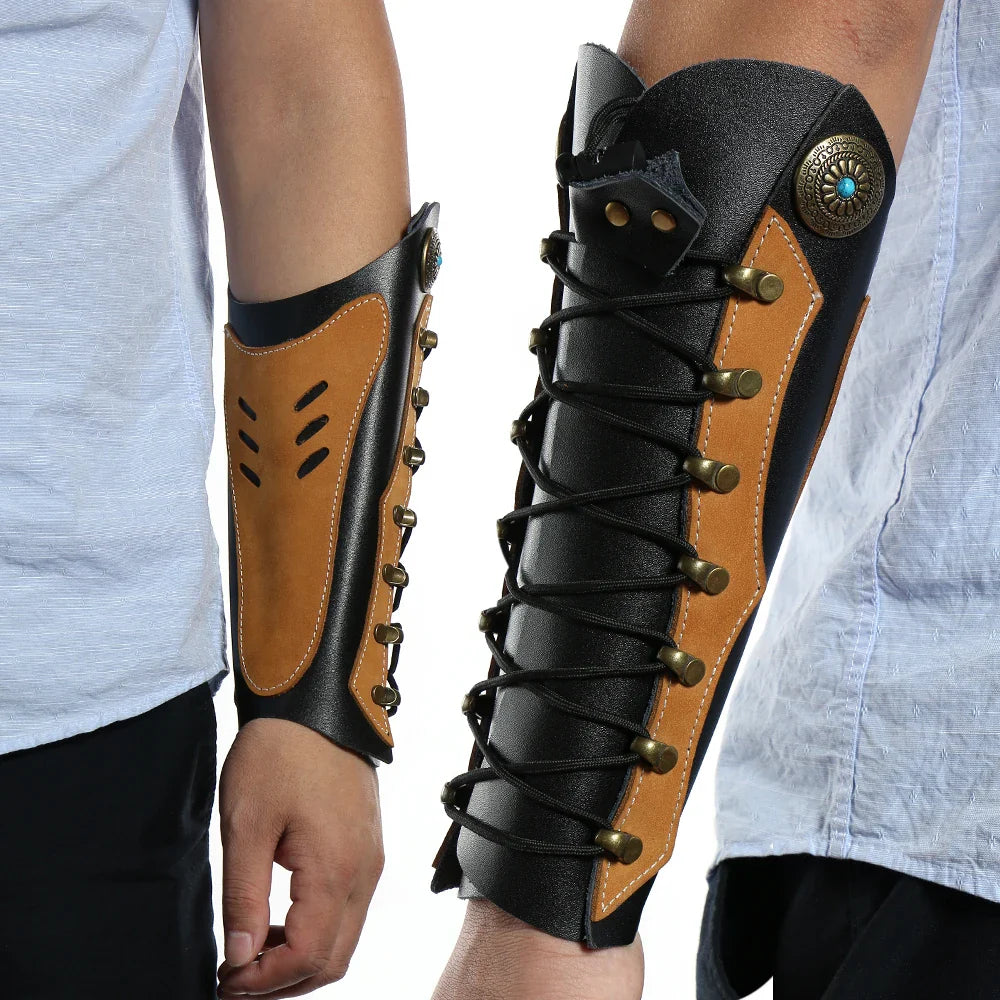 Toparchery Archery Arm Guard For Hunting Restraint arm protector with Hardware Fasteners For Shooting Recurve Bow Outdoor