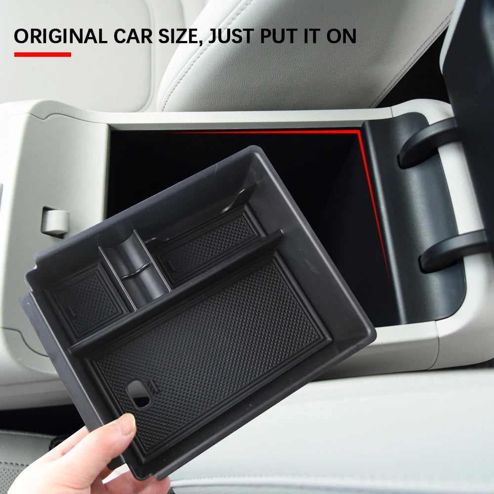 Car Center Console Btorage Box Armrest Box Storage Tray for Hyundai Tucson NX4 2021 2022 2023 2024 Auto Interior Accessories