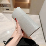 Load image into Gallery viewer, Gold Silver Evening Bag Women Elegant Fashion Banquet Clutch Chain Shoulder Bags Luxury Purse Female Wedding Party Bags
