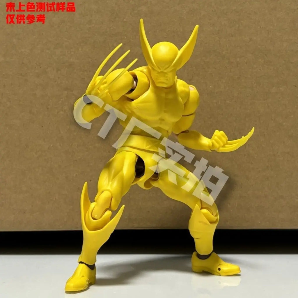 New CT Toys Wolverine Figure Mafex 138 Brown Comic X-Men Action Figure Shf Anime Figurine Ko Model Statue Toys Christmas Gifts