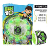 Bandai Original 3D Ben 10 Watch Earth Defenders Projection Watch Omnitrix Toy Anime Figures Model PVC Toys for Boys Gifts