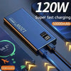 120W 50000 mAh Power Bank Super Fast Charging 100% Sufficient Capacity Portable Battery Charger for iPhone Xiaomi Huawei Samsung