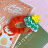 Knitted Woolen Baby Barrettes Cartoon Rabbit Little Girls Hairpins Puppy Cat Toddler Hair Clip Kids Grooming Hair Accessories