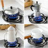 SHIMOYAMA Iron Gas Stove Cooker Plate Coffee Moka Pot Stand Kitchen Stovetop Reducer Ring Holder Durable Coffee Maker Shelf