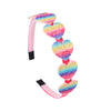 New Fashion Girls Glitter Hair Bands Cute Colors Hair Hoop Hairbands Lovely Bow Stars Headbands for Kids Gifts Hair Accessories