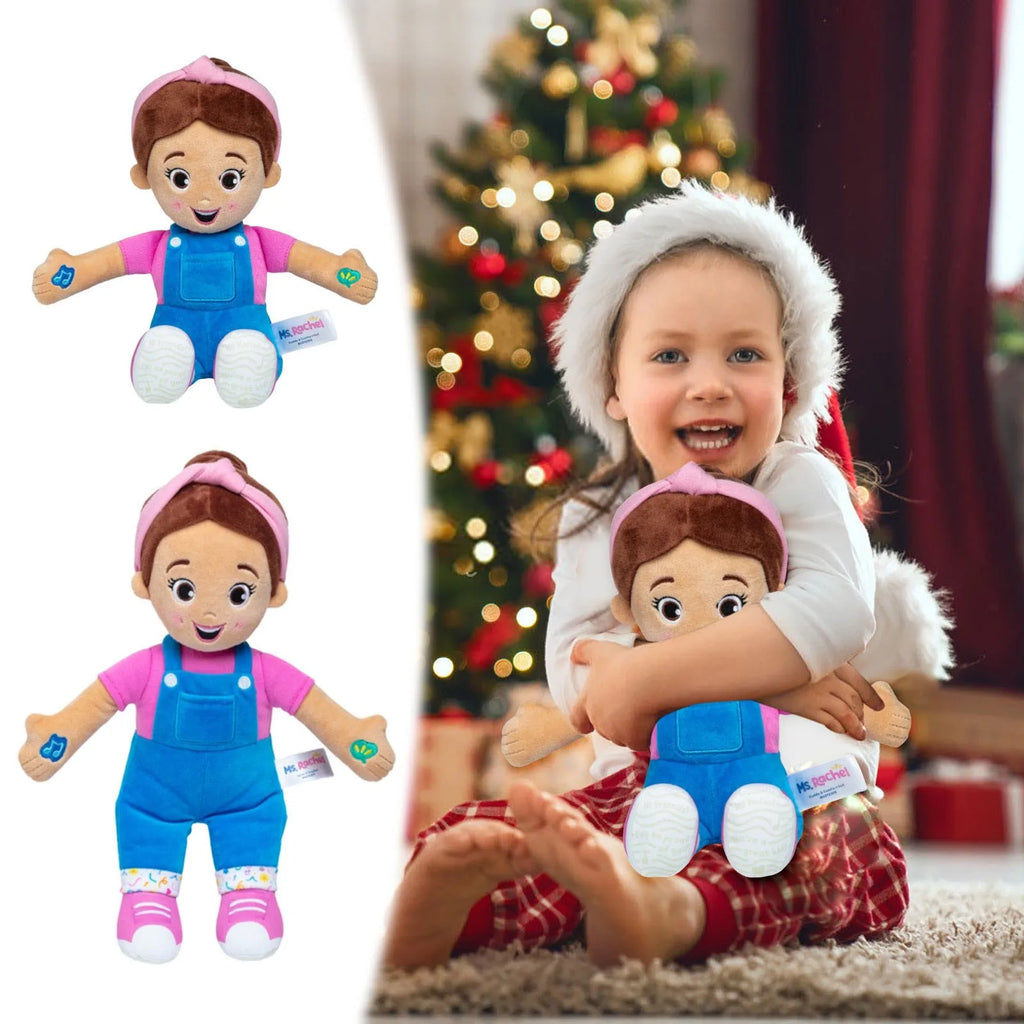 Ms Rachel Speak&Sing Doll 30cm Tall Interactive Toy Toddler Toys for Girls & Boys Ages 6 Months to 3+ Years Plush Doll Kids Toys