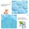 Dog Cooling Mat Summer Pad Pet Mat Bed for Dogs Cat Blanket Sofa Breathable Summer Washable Pet Supplies Accessories