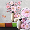 DIY 3D Stereo Stickers Simulation Flower Vase Self-Adhesive Wall Sticker Background Refrigerator Home Decorative Decals