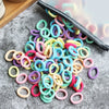 50/100pcs Kids Elastic Hair Bands Girls Gum Scrunchie Rubber Band for Children Nylon Hair Ties Headband Baby Hair Accessories