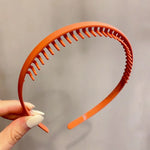 Load image into Gallery viewer, Korean Basic Head Band Girls Comb Hair Pin Frosted Hair Hoop Children Headwear Girls Kids Women Hair Accessories
