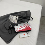 Load image into Gallery viewer, Cute Shoulder Bag For Women Funny Knife Shape Clutch Bags Small Mobile Phone
