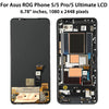 Super AMOLED Series Screen LCD For ASUS ROG Phone 1 2 3 5 5S 5S Pro 5 Pro 6 6 Pro 7 7 Ultimate LCD Touch Screen Digitizer Assemb