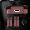 Car Headrest Backseat Organizer Automotive Accessories Auto Back Seat Paper Box Multifunctional Back Seat Storage Box Tissue Box