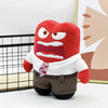 Inside Out 2 Red Anger Plush Toy Cartoon Movie Characters Plush  Doll Fans Collect Gifts  25cm