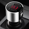 Bluetooth FM Transmitter MP3 Player Handsfree Car Kit  Dual USB Fast Charger Adapter For Car DVR Radio Car Accessories