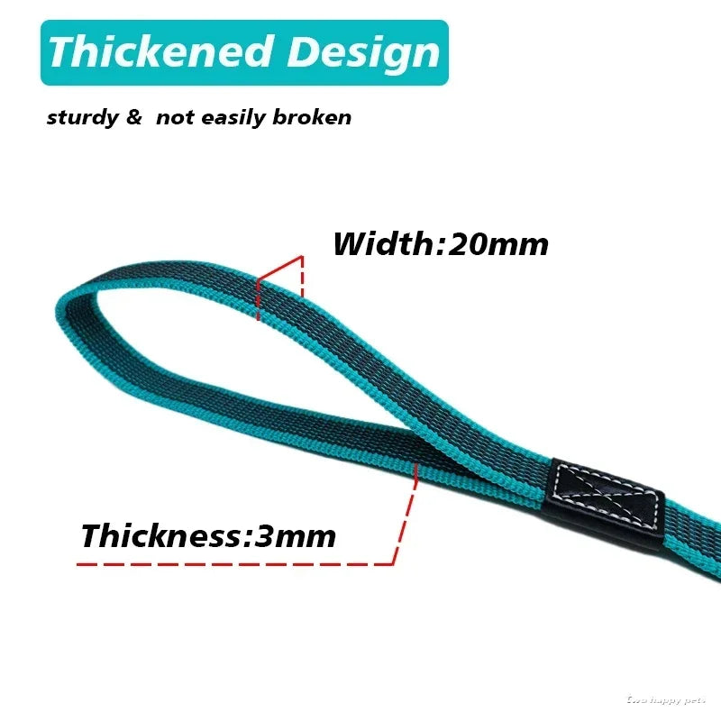 1.5/2/3/5M Pet Leash Non Slip Long Threads Dog Leash for Dogs Bright Color Outside Traning Dogs Traction Rope Pet Accessories