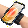 Running Wristband Phone Holder 360°Rotation Detachable Sports Armband with Key Holder for iPhone Samsung Xiaomi Huawei Phone