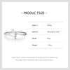 Ailmay Genuine 925 Sterling Silver Fashion Charm Dazzling Zircon Finger Rings For Women Wedding Engagement Fine Jewelry