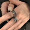 Кольцо Женское Korean Style Simple Rings For Women Personality Folding Rings Set Fashion Accessories Girl Party Decoration