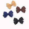 5/15/20Pcs/Set Solid Hairpins for Baby Grosgrain Ribbon Bows Hair Clips Boutique Handmade Headwear Girls Kids Hair Accessories