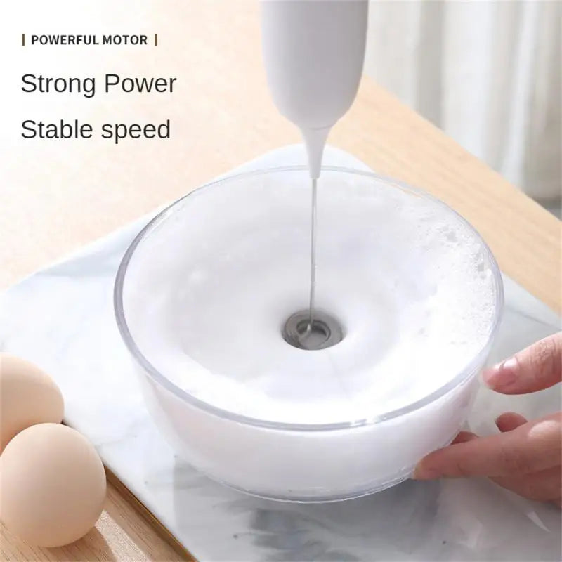 Portable Milk Frother Coffee Stirring Cappuccino Electric Milk Frother Kitchen Drink Bubbler Coffee Foam Innovative Milk Frother
