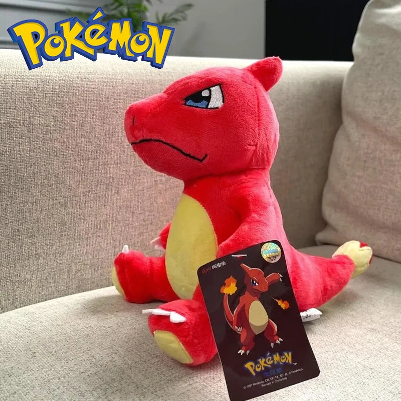 20-25cm Plush Doll Charmeleon Firedragon Anime Stuffed Toy Firedrake Stuffed Peluche Plush Doll Birthday Christmas Gift for Kid