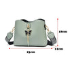 2024 Women White Handbag New Designer Butterfly Tassel PU Leather Messenger Bags Ladies Crossbody Female Tote Shoulder Bag