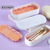 3 In1 Makeup Brush Cleaning Box Beauty Brush Drying Rack Portable Travel Makeup Brush Scrubber Cosmetics Storage Holder Tool