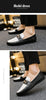 Men's Loafers Comfortable Flat Casual Shoes Breathable Slip-On Soft Cow Leather Driving Shoes Moccasins Hombre Men Shoes White