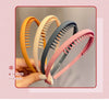 Korean Basic Head Band Girls Comb Hair Pin Frosted Hair Hoop Children Headwear Girls Kids Women Hair Accessories