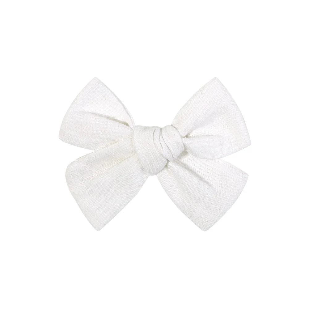 2Pcs/Set Cute Flower Print Bowknot Hair Clips for Baby Girls Cotton Bows Hairpins Barrettes Headwear Kids Hair Accessories Gift