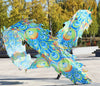 6/8/10/12m Chinese Ribbon Dragon Dance Accessories For Adults Fitness Props Outdoor Funny Practice Gift New Year Performance