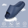 Comwarm New Fashion Thick Bottom Slippers For Women Summer Outdoor Men Beach Slides Indoor Non-slip Bathroom Slides Beach Shoes