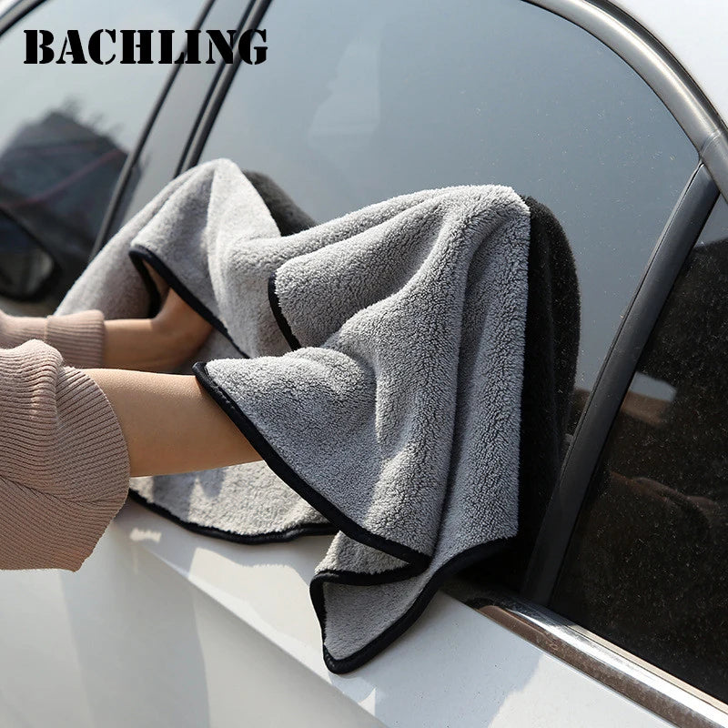 Car Wash Microfiber Towel High End Cleaning Drying Car Cleaning Extra Soft Cloth High Water Absorption For Car Wash Accessorie