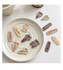 4pc/set Baby Girl Hair Clip Korean Style Milk Tea Color Barrettes for Mother&Kid Simplicity Bang Side Clip Baby Hair Accessories