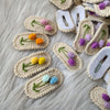 Knitted Woolen Baby Barrettes Cartoon Rabbit Little Girls Hairpins Puppy Cat Toddler Hair Clip Kids Grooming Hair Accessories